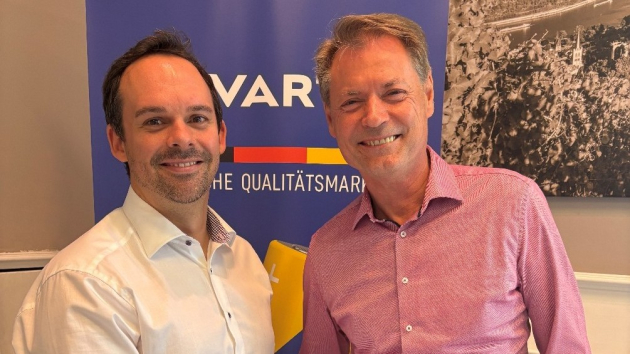 Varta Consumer Batteries: Wechsel in der Vertriebsleitung Fachhandel - Daniel Kronwald (l.) übernimmt ab April 2026 die Position als Vertriebsleiter Fachhandel Deutschland von Andreas Preissler (r.) - Quelle: Varta